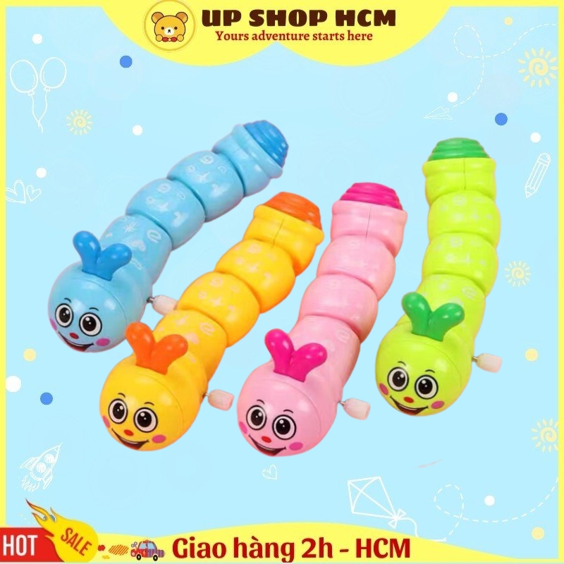 Đồ chơi lên dây cót hình con sâu dễ thương cho bé
