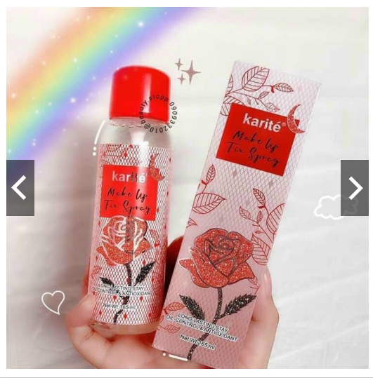 [HCM]Xịt khóa nền make up karite 165ml giao ngẫu nhiên