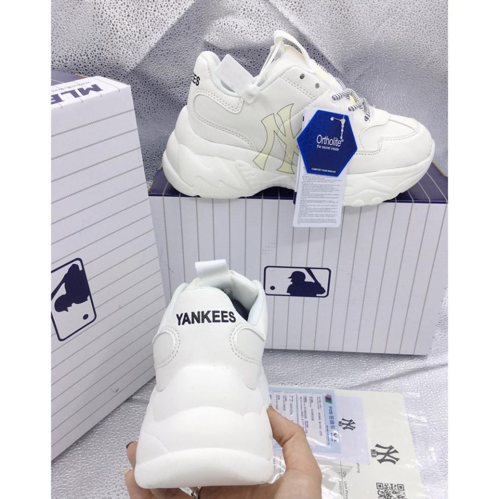 Giày MLB Boston hót hít Giày Thể Thao Tăng Chiều Cao MLB Boston LA NY bản đẹp