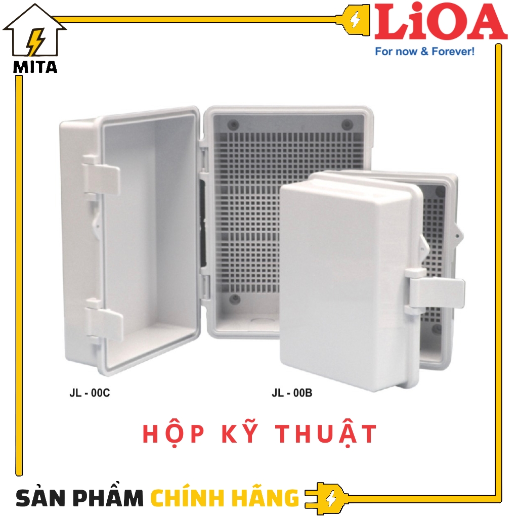 Tủ điện nhựa ngoài trời - Hộp kỹ thuật LiOA JL-00C & JL-00B