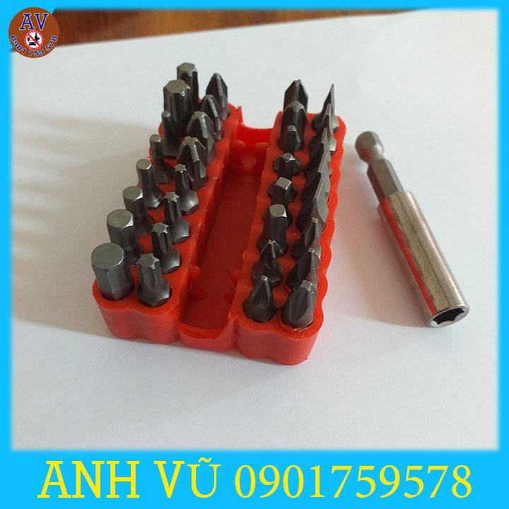 Bộ đầu tô vít 33 chi tiết