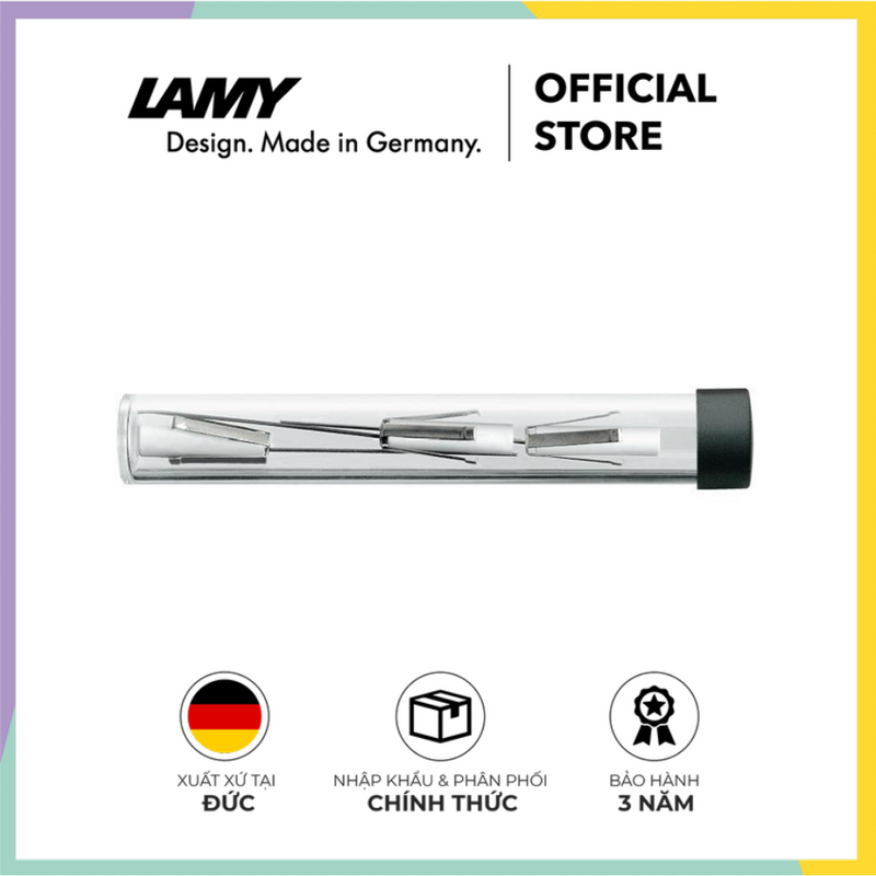Tẩy cao cấp LAMY - 1 pack 3 pc inside Hãng phân phối chính thức