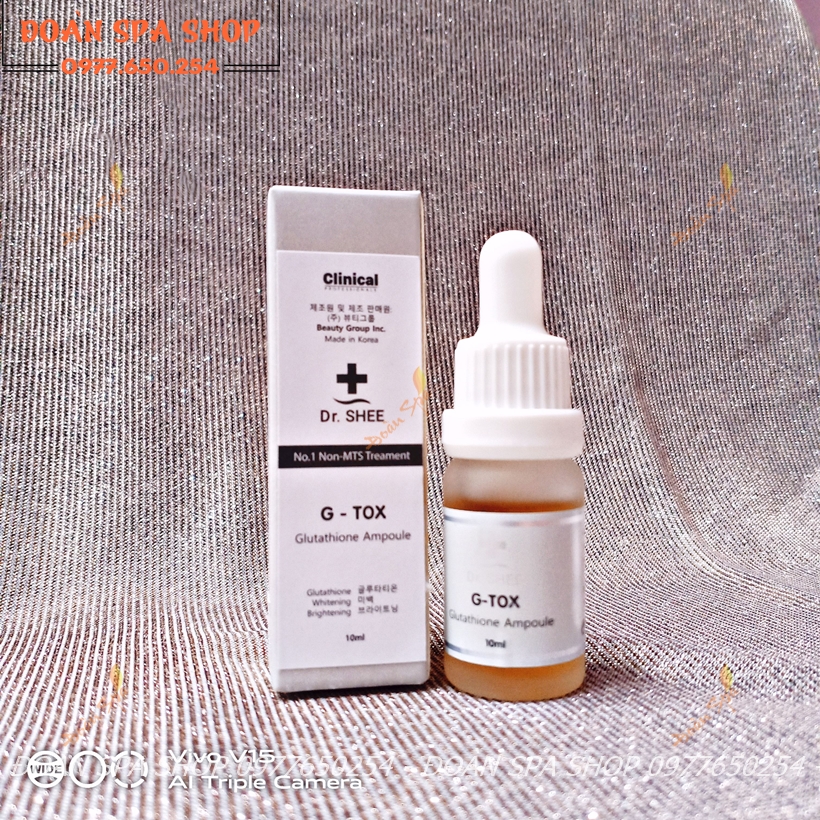 Tinh chất trắng sáng nổi bật g-tox dr shee