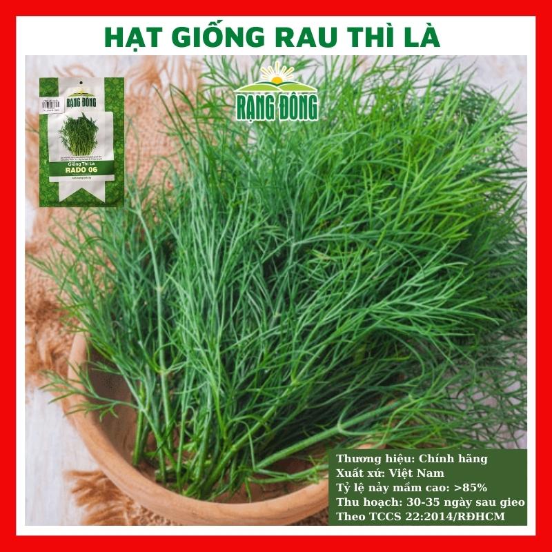 Hạt giống thì là rado 06 rd gói 5gr