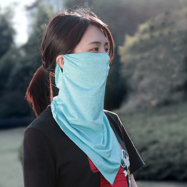 [Xả Kho 3 Ngày] Khăn Đa Năng Ngăn Bụi Chống Tia UV Chất Liệu Thun Lạnh Co Giãn 4 Chiều (Cao Cấp) - Khẩu Trang Vải Chống Nắng Đi Phượt