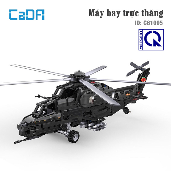 Đồ chơi Máy bay trực thăng WZ-10 - CADA C61005W