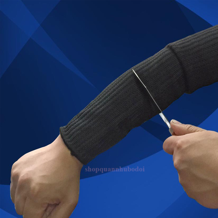 Ống tay chống dao cắt, chém - sợi thép không rỉ