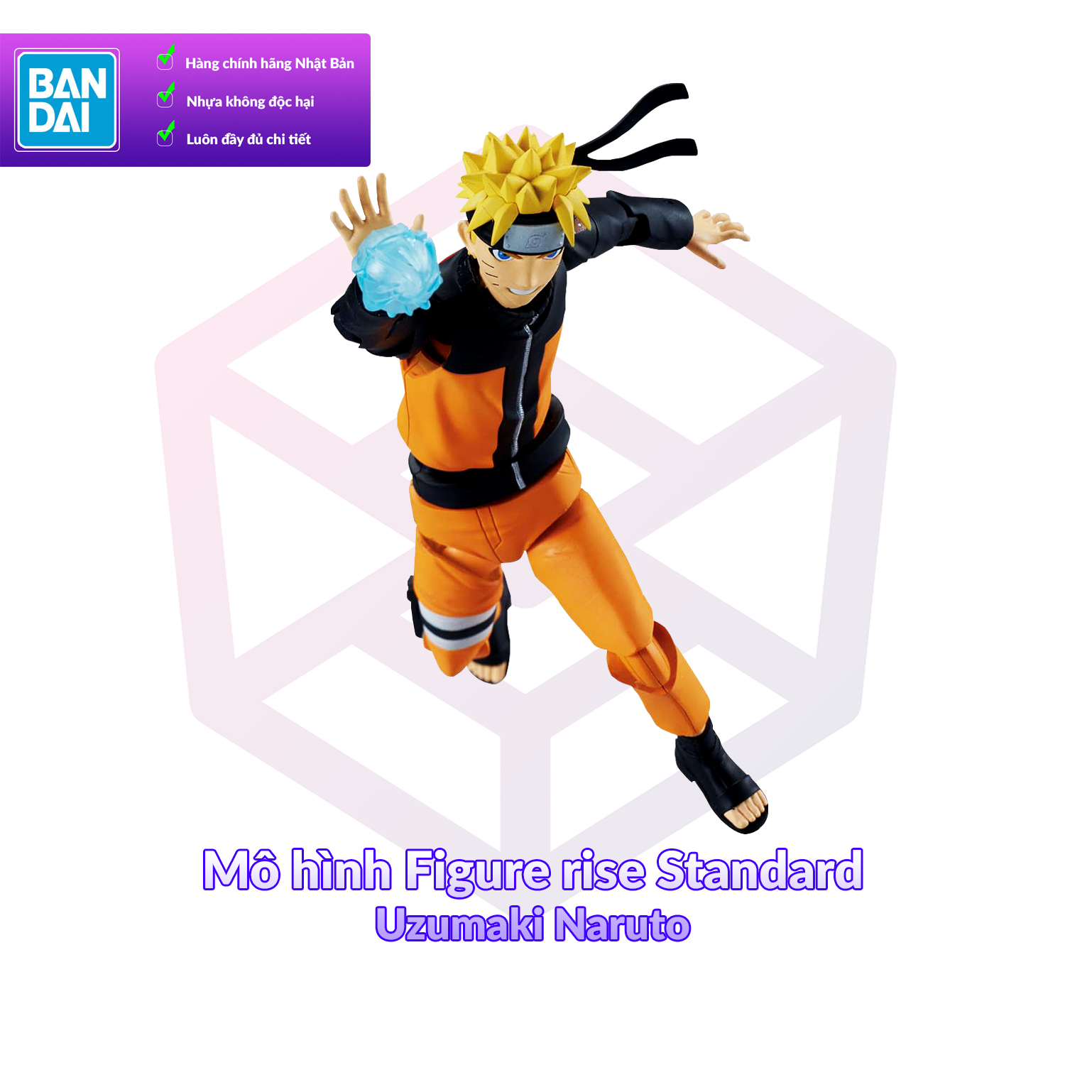 Mô hình Figure rise Standard Bandai Uzumaki Naruto - Naruto Shippuden