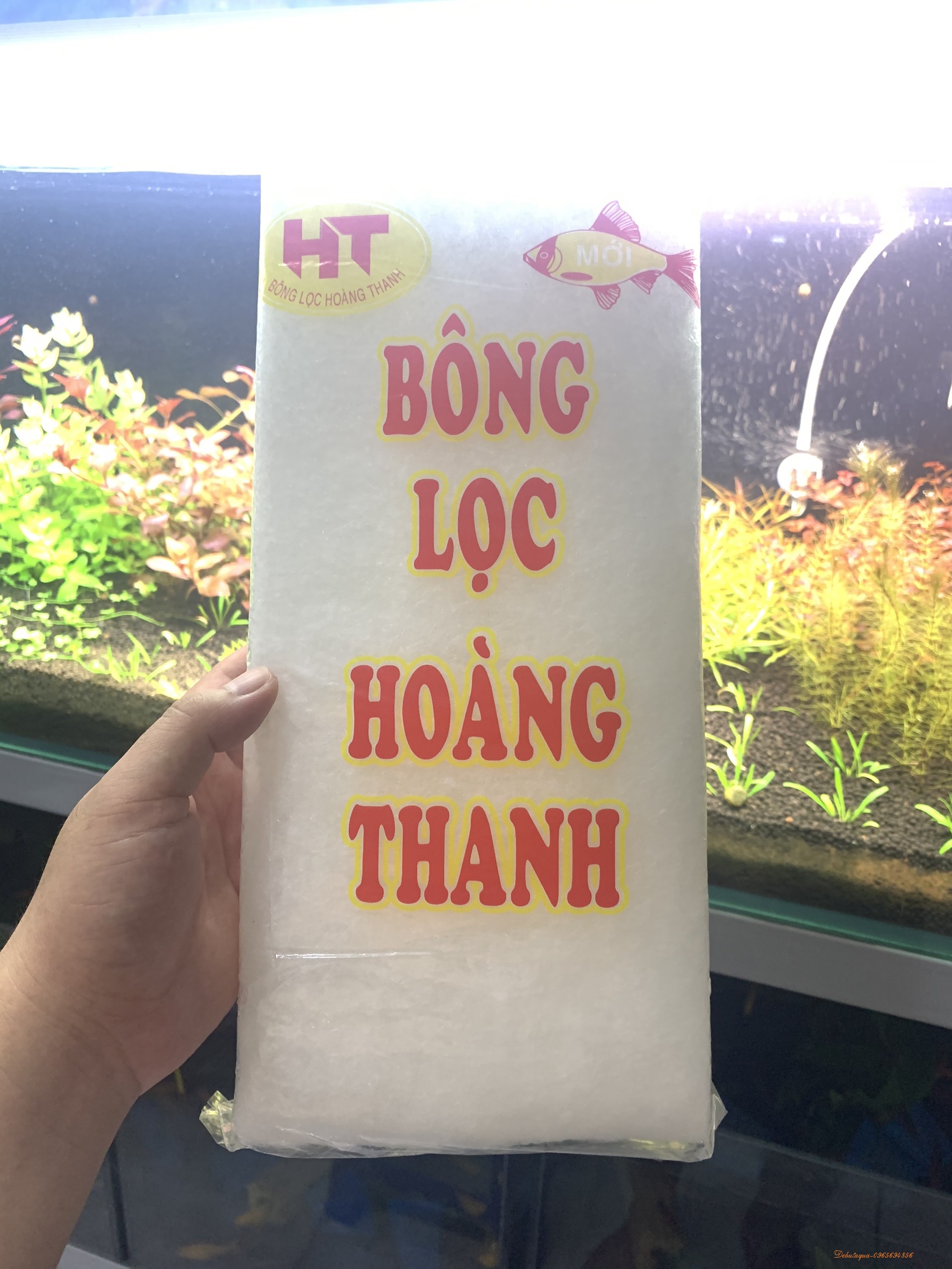 Bông lọc ước bể cá - vật liệu lọc bể cá