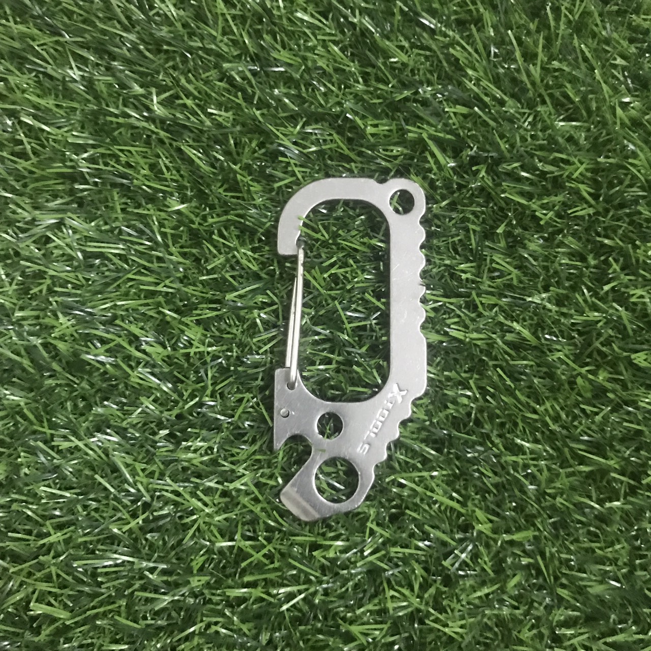 Dụng cụ đa năng EDC móc treo khoá inox 304