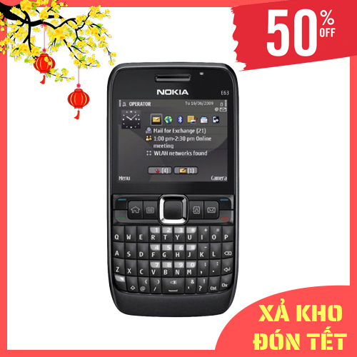 [BÁN LỖ 50 MÁY] Điện thoại Nokia E63 loại 1 trùng IMEI vỏ khít đẹp