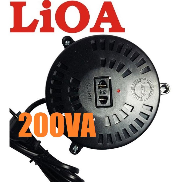 Biến áp 200Va LIOA Dn002 - đổi nguồn hạ áp 1 pha vào 220V ra 110V sản phẩm đa dạng chất lượng đảm bảo cam kết hàng giống với mô tả inbox shop để từ vấn thêm