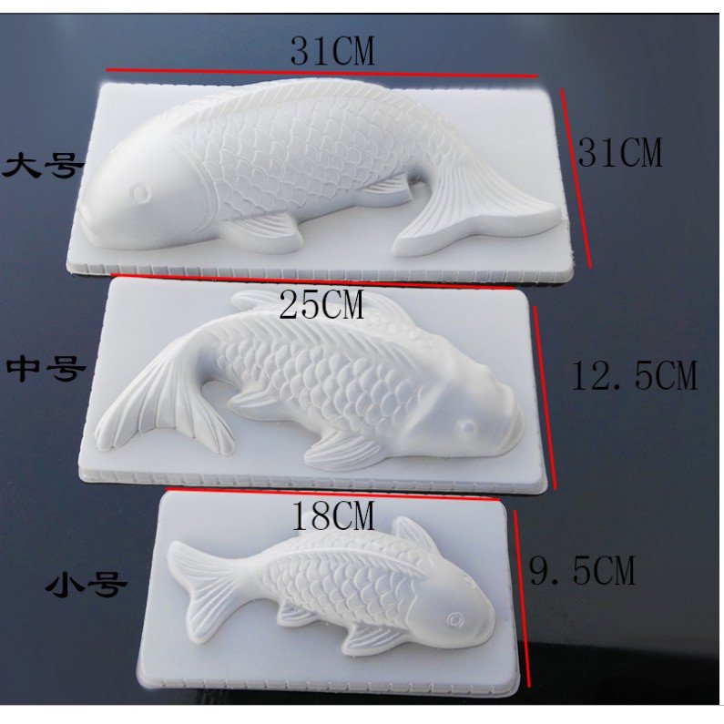 Khuôn nhựa cao cấp hình Cá chép