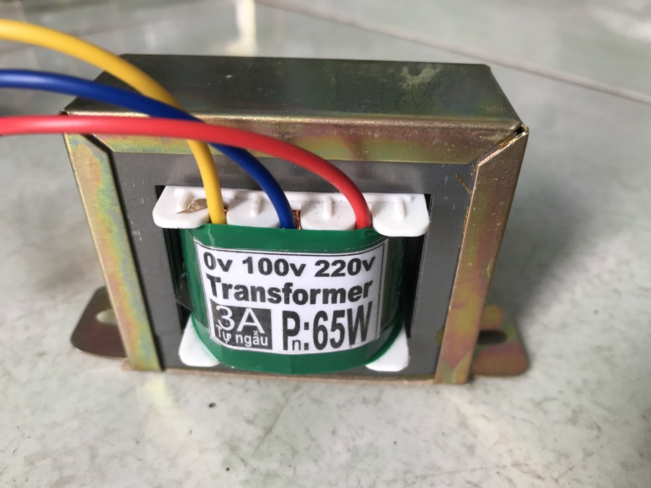 Biến áp 65w 220v ra 100v, biến thế 220v ra 100v, biến áp 220v ra 110v, biến thế 220v ra 110v 50hz/60hz, công suất 65w, sử dụng cho quạt gió nhật 100v,máy lọc không khí.