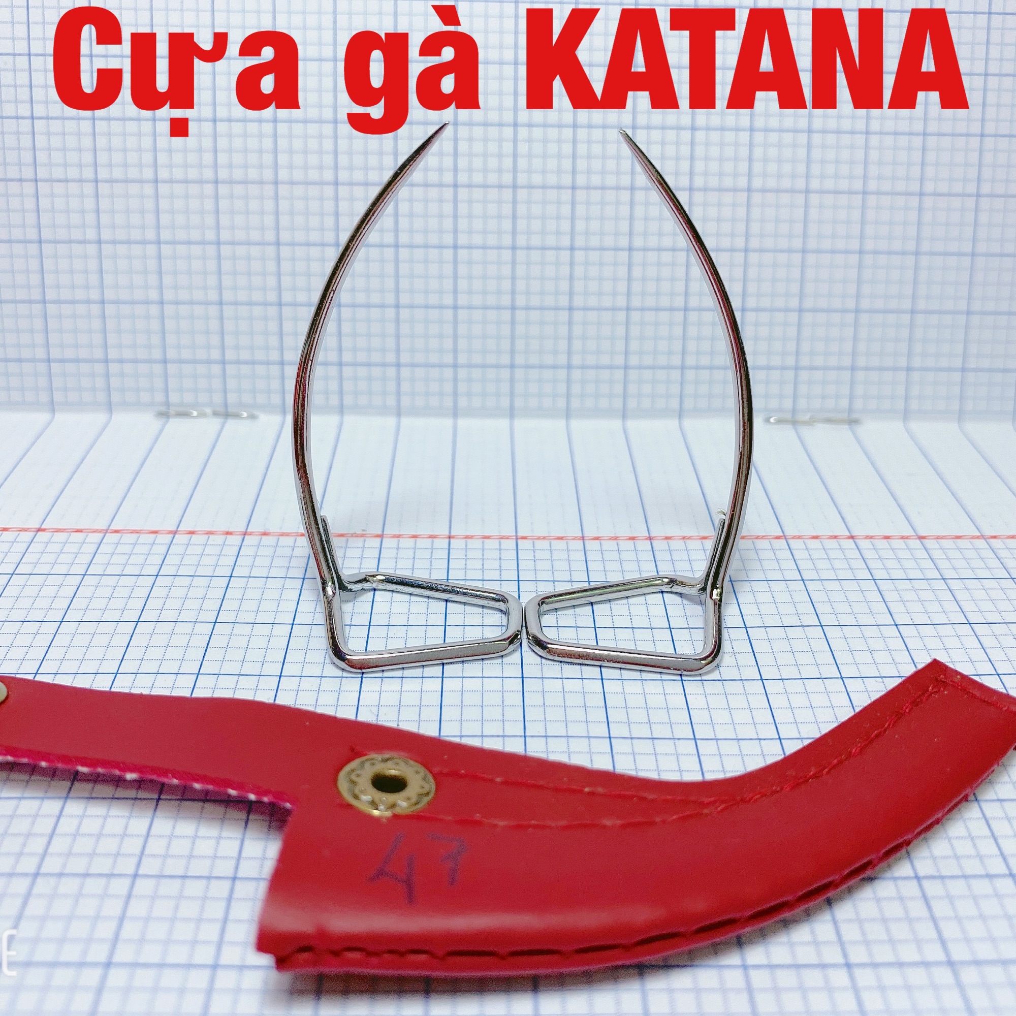 [HCM]Cựa gà tre thông kim thép Mỹ 47