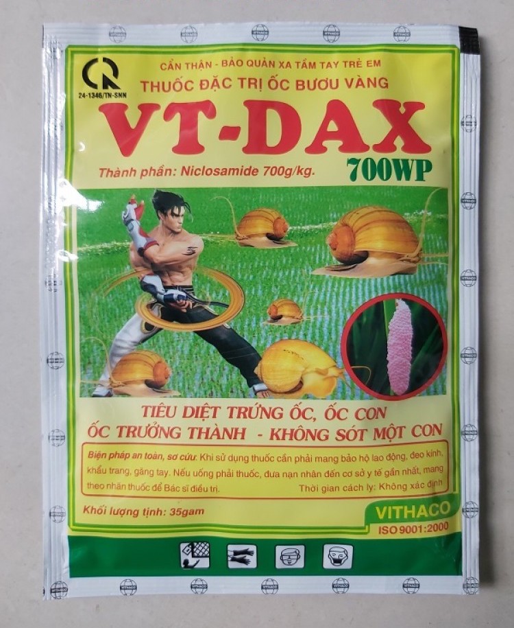 Vt-dax 700wp 35g - trừ ốc bươu vàng