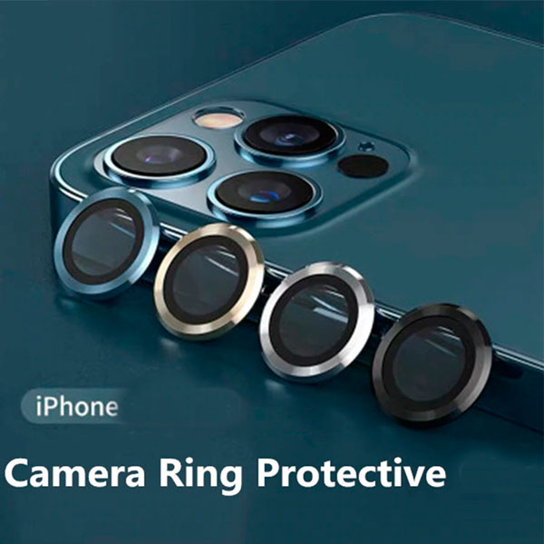 Bộ 3 Vòng Bảo Vệ Camera dành cho iP 11Pro/ 11Pro Max/ 12Pro Max/ 13Pro Max - Chống vân tay, Chống mờ camera