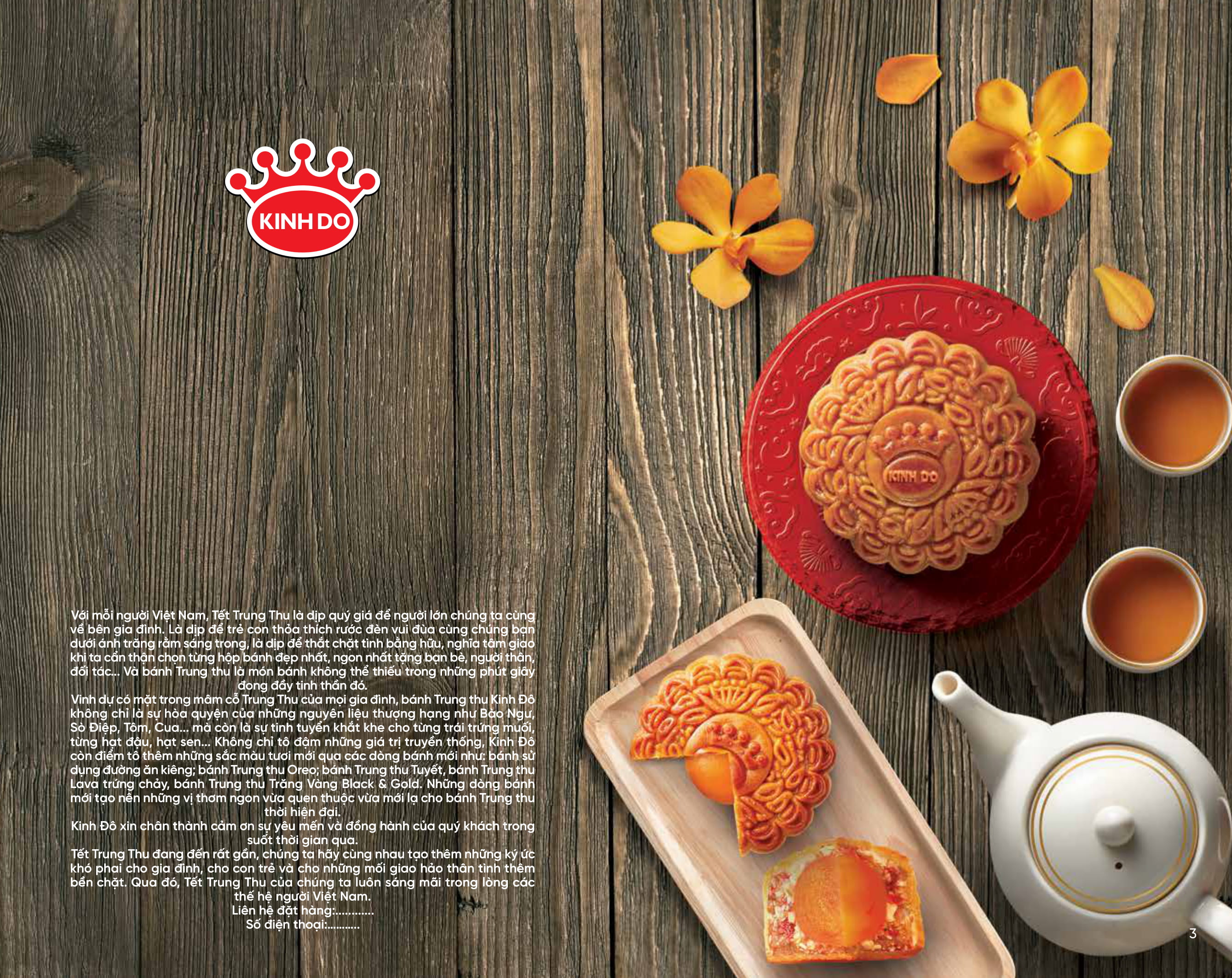Bánh trung thu kinh đô_gà quay sốt x.o 2 trứng đặc biệt 230g