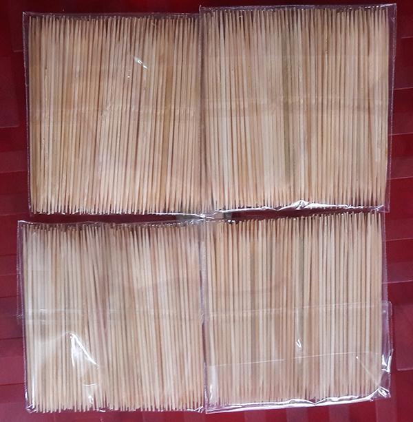 Combo 10 BỊCH Tăm xỉa răng, Tăm tre xỉa răng, Tăm tre 2 đầu nhọn, Dụng cụ vệ sinh răng miệng an toàn