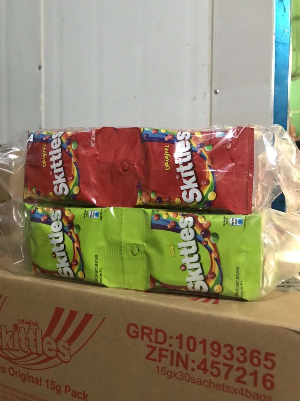Kẹo trái cây Skittles túi 15gr