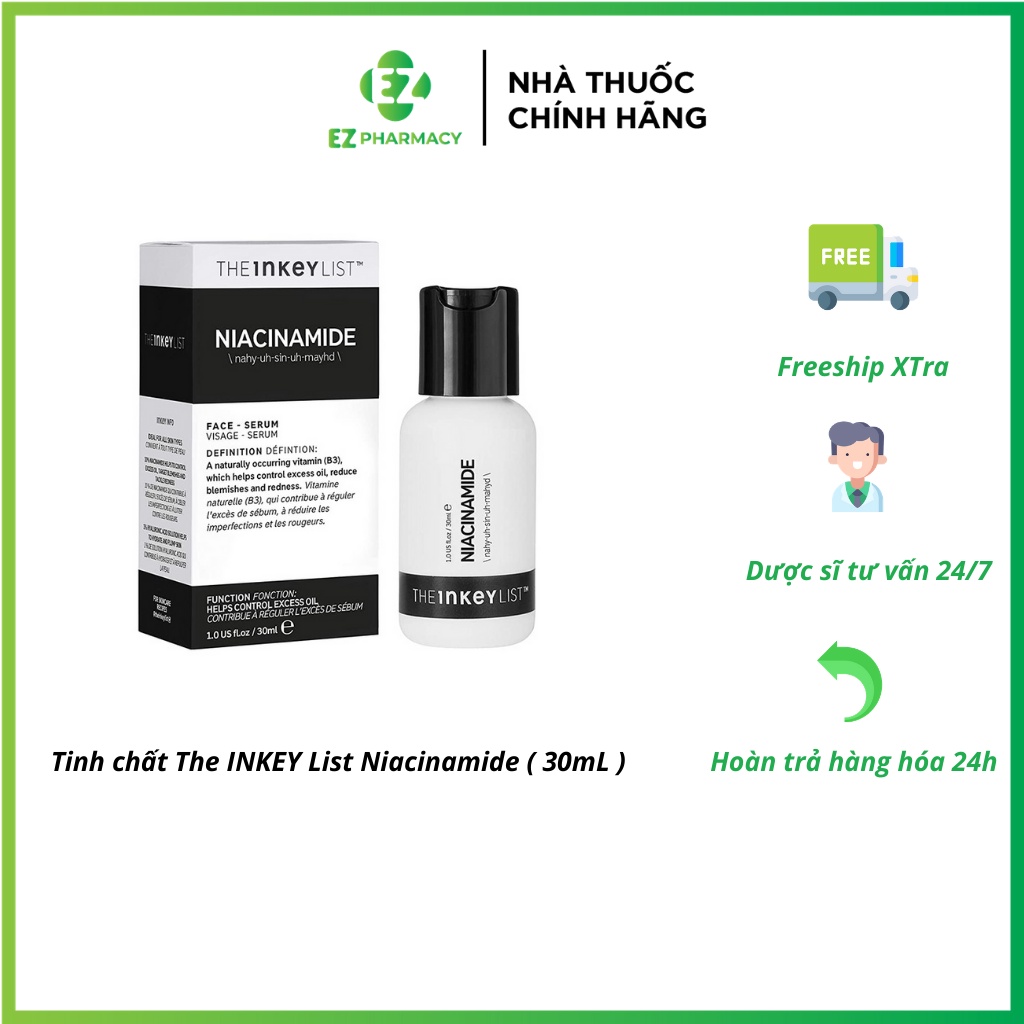 Tinh chất The INKEY List Niacinamide