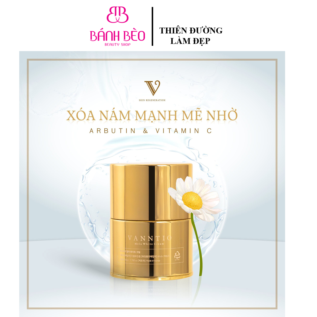 Kem nám Vanntio dưỡng trắng ngừa thâm hiệu quả
