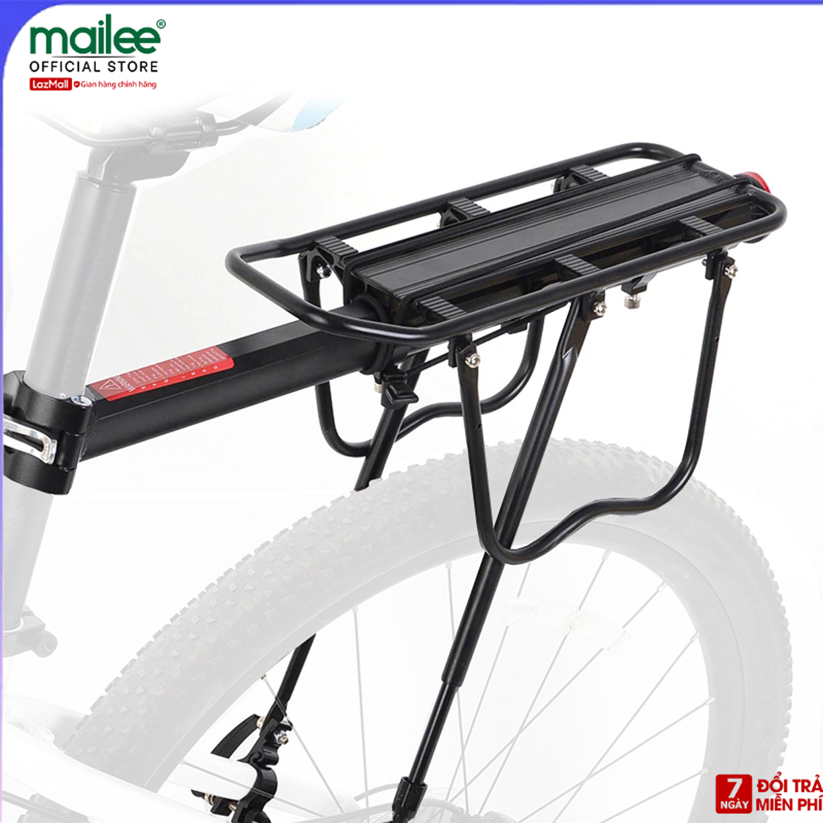 Kệ Yên Sau Xe Đạp Gác Baga Gắn Cốt Yên Cho Xe Đạp Thể Thao Địa Hình