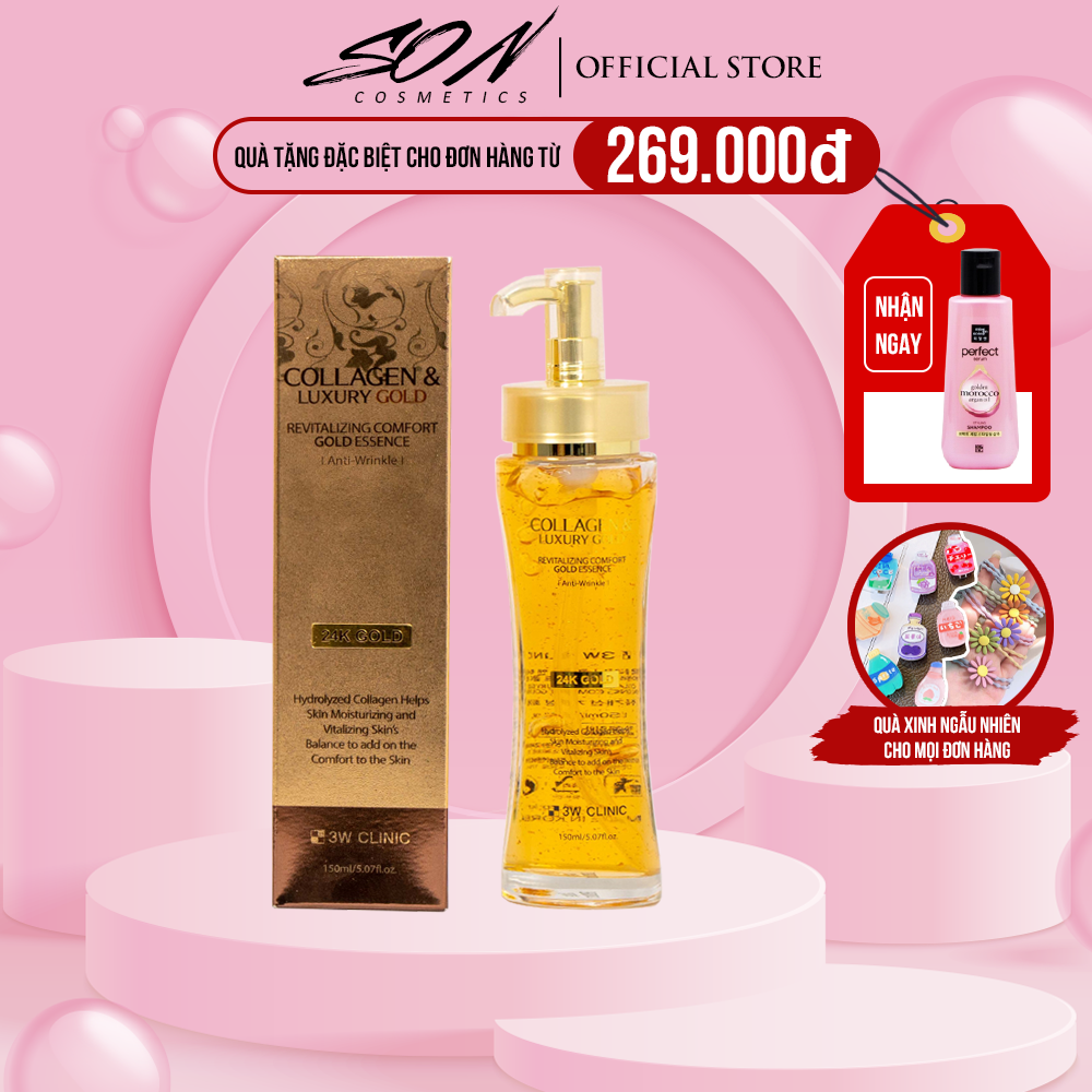 Tinh chất Serum vàng 24K Collagen 3W Clinic Hàn Quốc