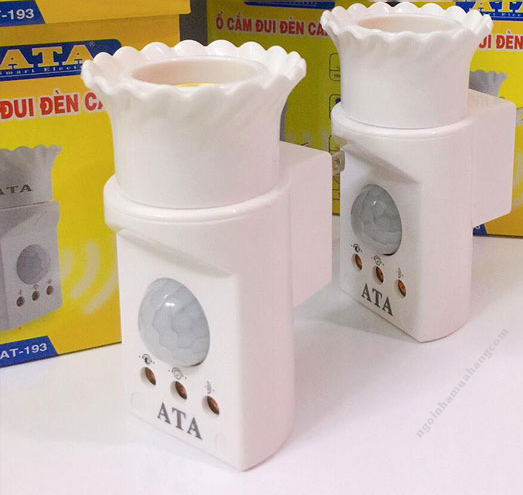 Ổ cắm đui đèn cảm ứng ata at-193