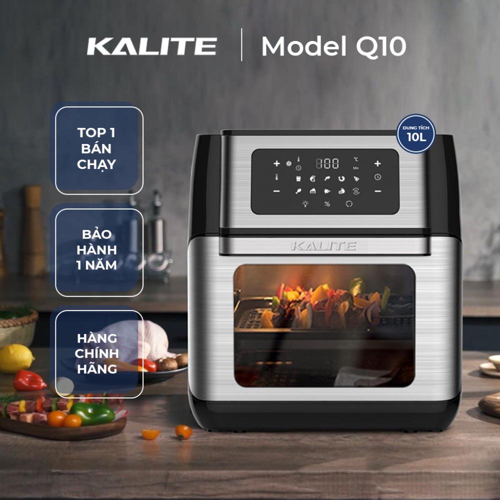 Nồi chiên không dầu Kalite Q10,dung tích 10l,thương hiệu Australia,công nghệ Rapid Air,bảo hành 12 tháng chính hãng