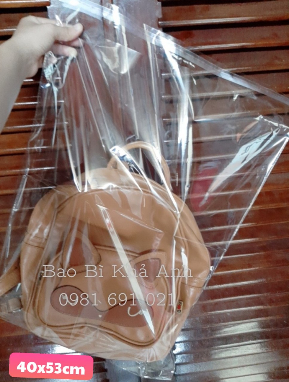 Túi Kiếng Keo - Túi OPP - Túi Dán Miệng size lớn nhất 40x53cm