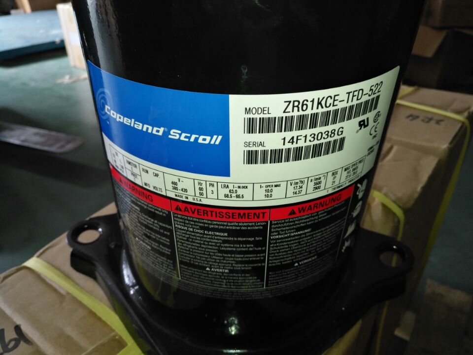 Máy nén lạnh ZR61KCE-TFD-522
