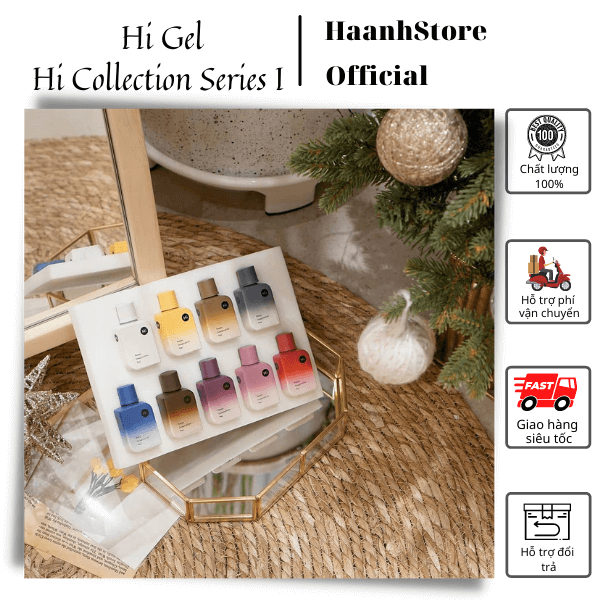 Hi Gel Set Sơn Gel Thạch Hàn quốc 2021 cao cấp chính hãng, 2021 Winter Syrup Collection