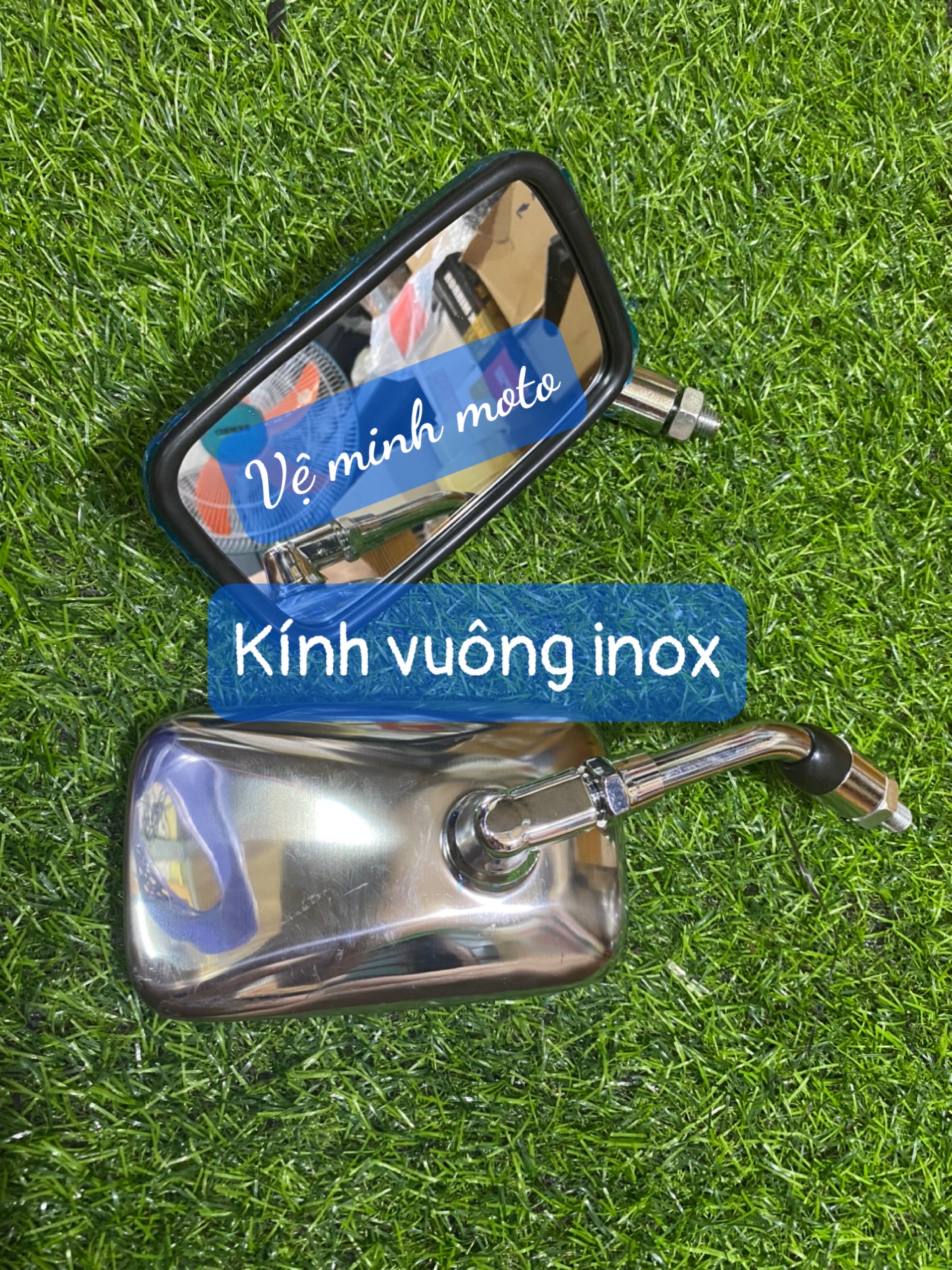 Gương chiếu hậu rebel 125-150-170-250 inox