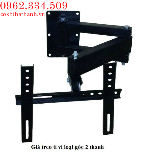 GIÁ TREO TIVI GÓC XOAY 2 TAY ĐÒN 26-45 INCH HÀNG DÀY ĐẸP