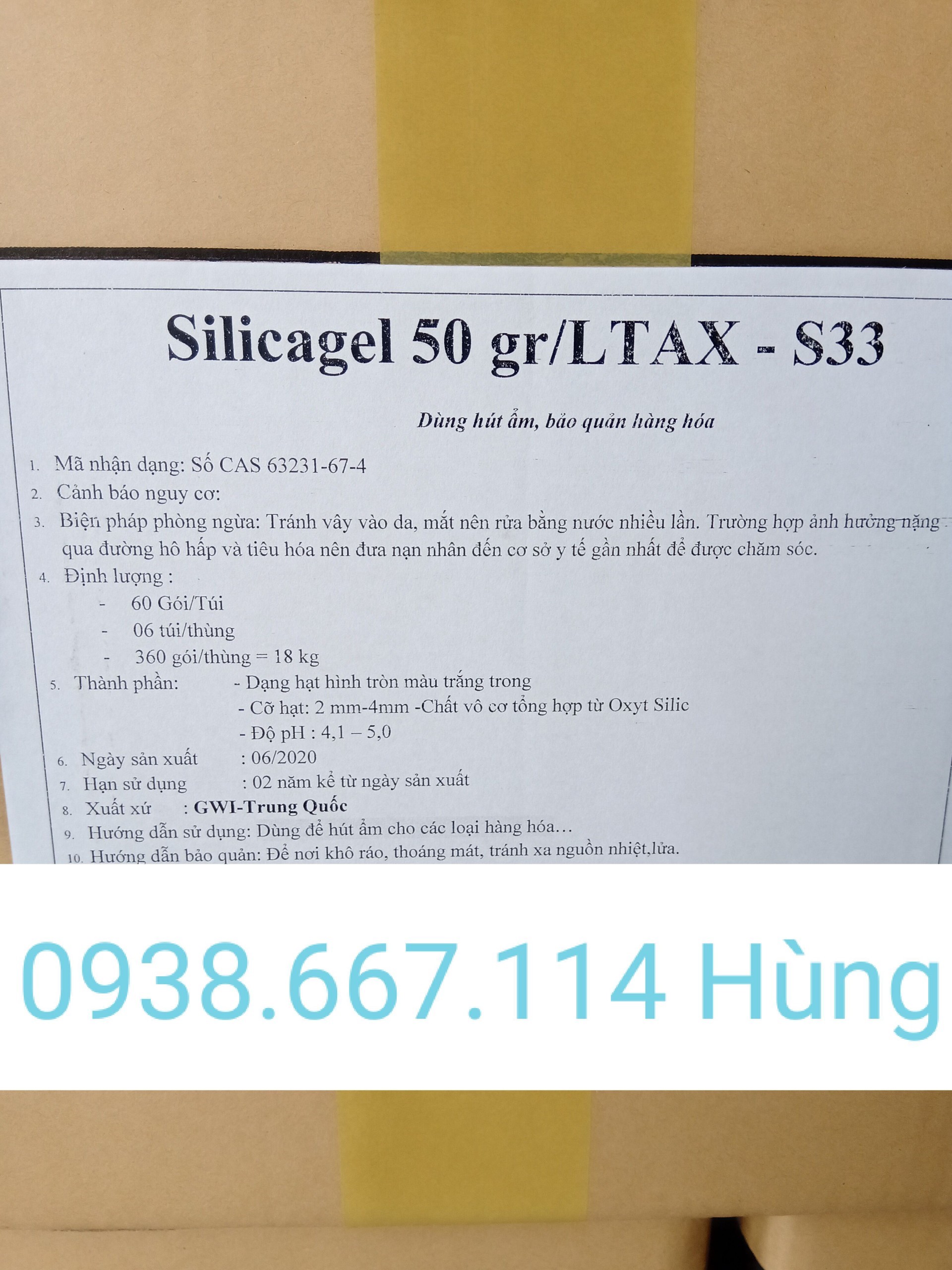 [Hot] Hạt Hút Ẩm đóng túi 1KG loại 1/5/100/200/500g Silicagel - Hạt chống ẩm mốc, khử mùi - [HCM]SI