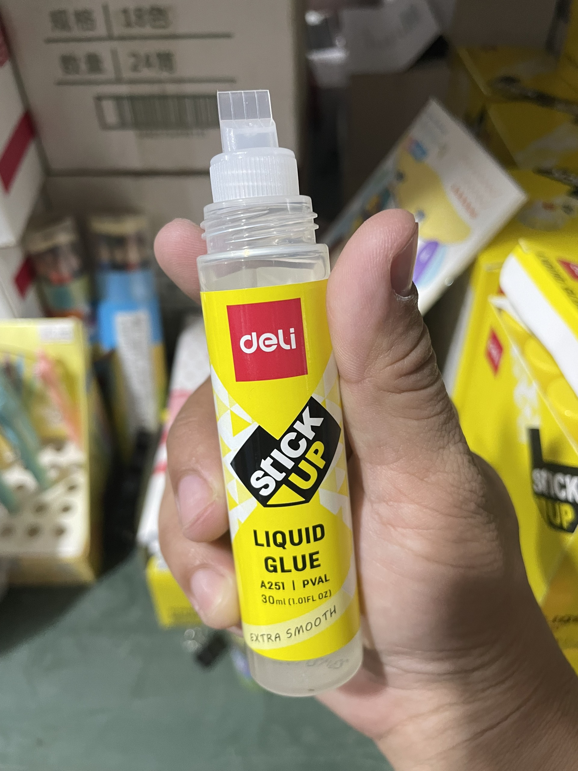 Hồ nước deli hồ dán thủ công, dán giấy siêu chắc 30ml - a251