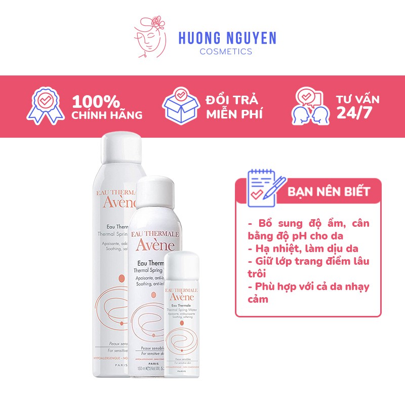 Xịt Khoáng Avene Eau Thermale Thermal Spring Water