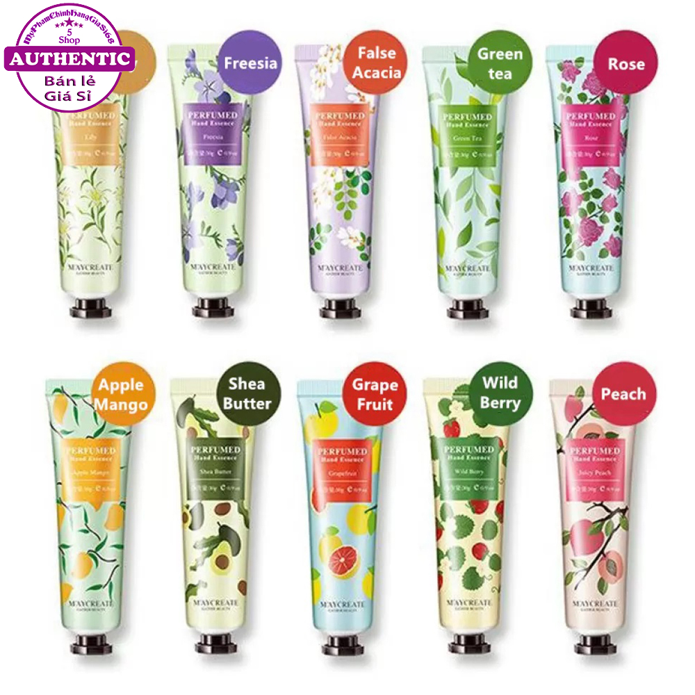 Kem Dưỡng Ẩm Da Tay MAYCREATE Perfume Hand Essence 30g