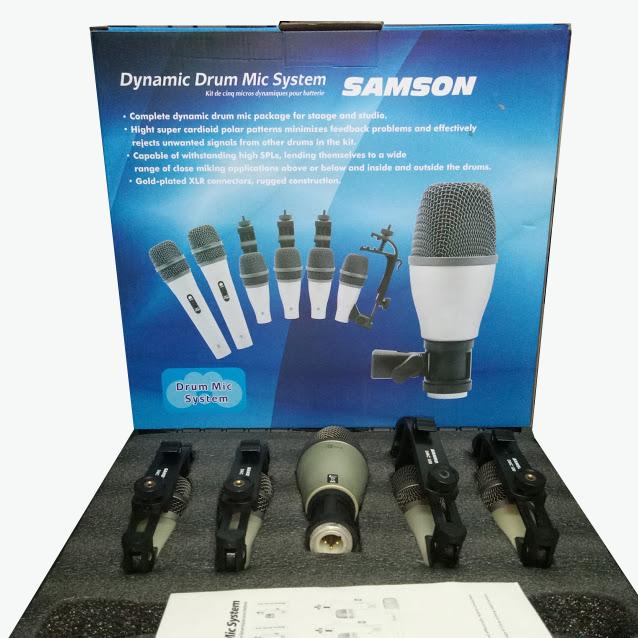 Bộ 5 micro trống Samson / Micro Drum