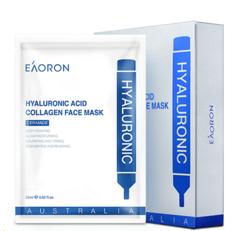 Mặt nạ dưỡng da Eaoron Hyaluronic Acid Collagen Hydrating 5 miếng x25ml