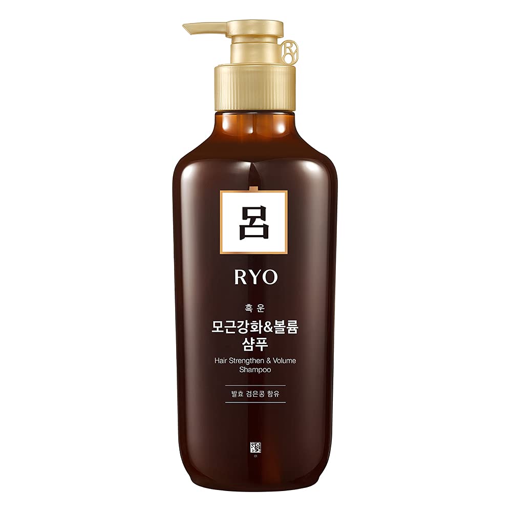 Dầu gội thảo dược phục hồi, chống rụng tóc Ryo Hair Strengthener Shampoo 500ml - Hàn Quốc