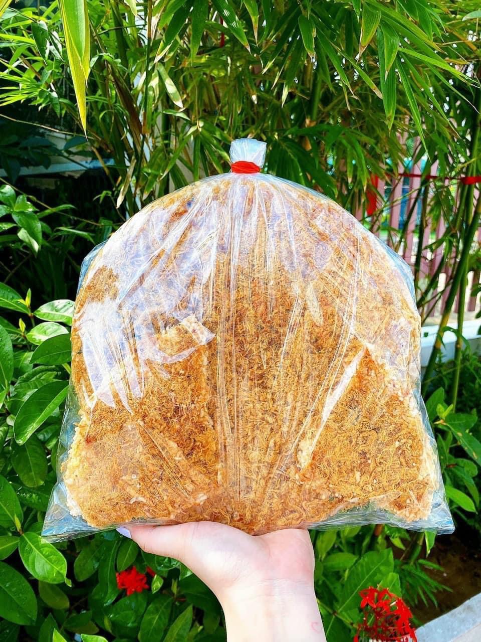 Cơm cháy sấy chà bông tạp hóa 365 siêu to, siêu chà bông loại 1 500gr