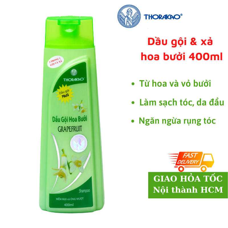 Dầu gội xả hoa bưởi Thorakao 400ml