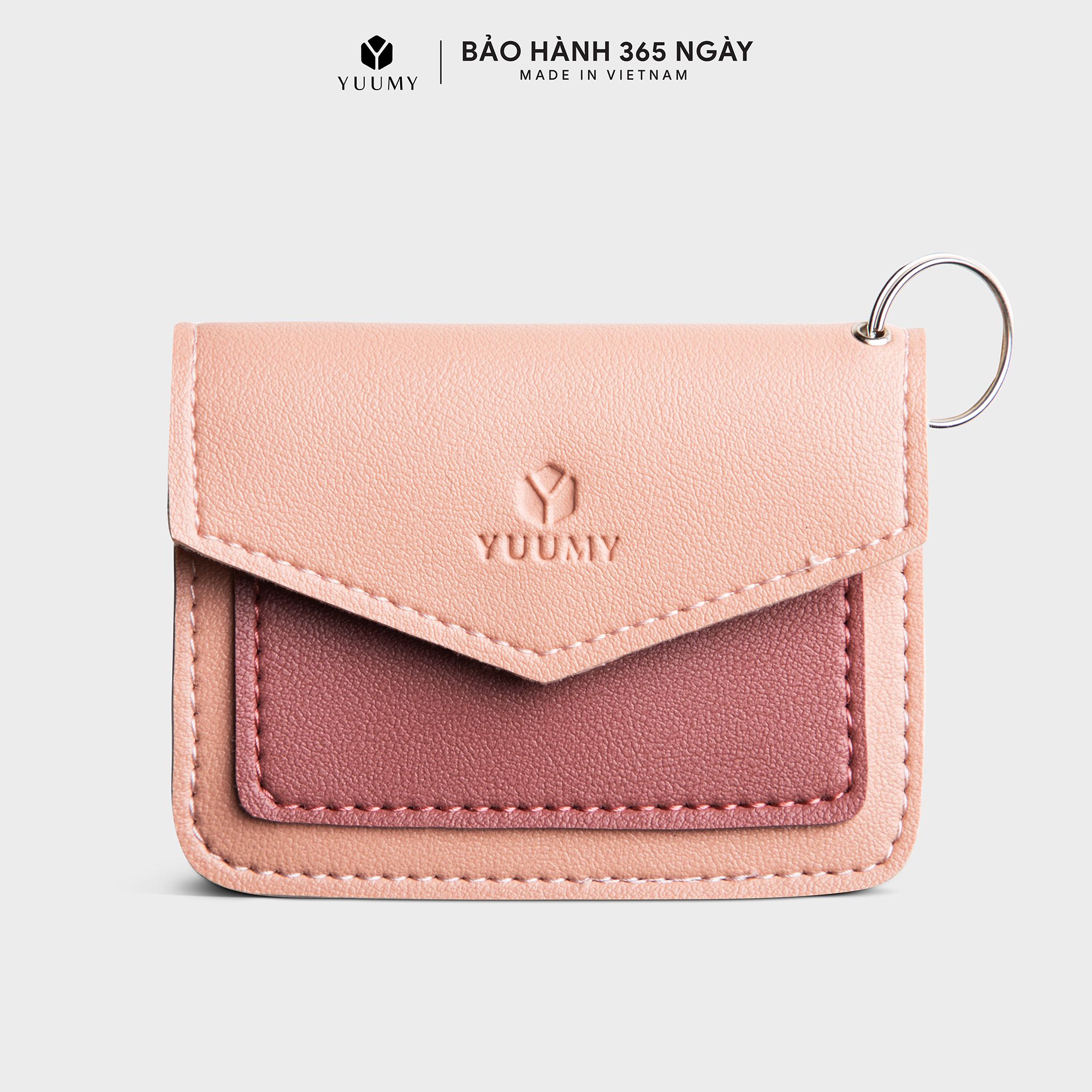 Móc khóa thời trang yuumy ymk8, đa năng, tiện dụng, đựng thẻ xe thẻ amt mini đẹp -fadoda