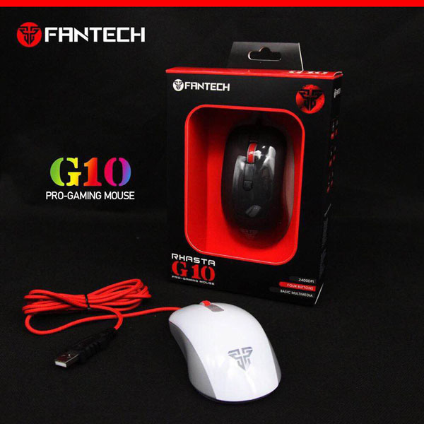 Chuột Gaming Có dây Fantech G10 RHASTA - Hàng Chính Hãng Bảo Hành 12 Tháng