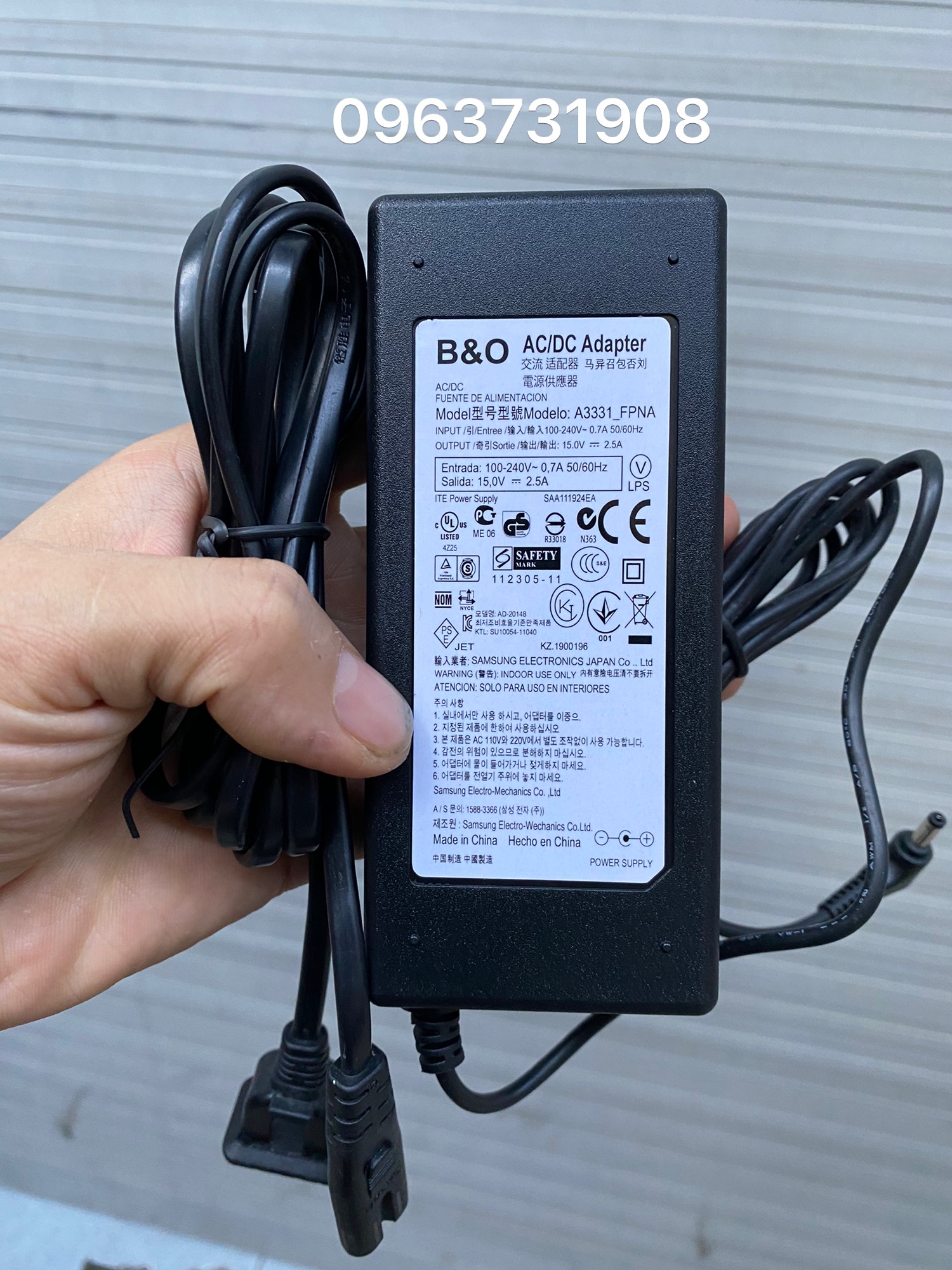 Bộ sạc loa b&o beoplay a2 hàng cao cấp