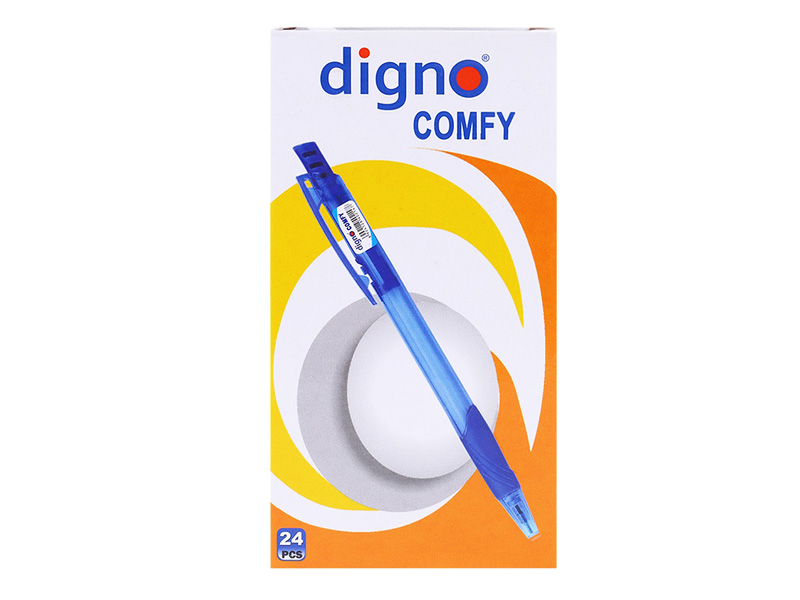 Bút bi digno comfy hộp 24 cây