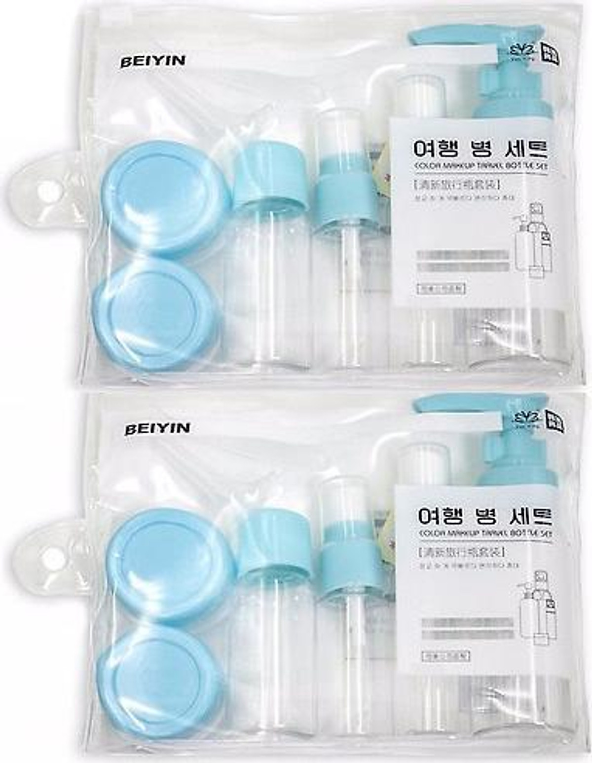Combo 2 bộ kit chiết mỹ phẩm du lịch