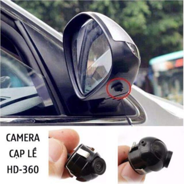 Korea Camera gương camera cạp lề cho xe ô tô phụ kiện đồ chơi ô tô korea